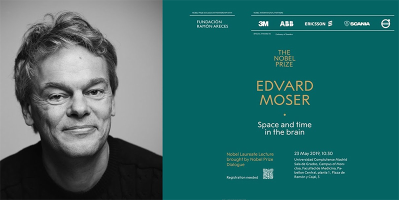 Sigue en directo la conferencia del Premio Nobel de Fisiología-Medicina, Edvar Moser. Jueves 23 de mayo, a partir de las 10:30h